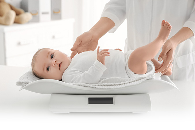 Control de peso para bebés Farmacia Vasco de Gama en Sevilla